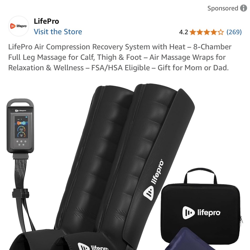 LifePro Air Compression Recovery